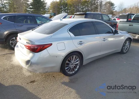 2019 Infiniti Q50 3.0T Luxe z USA, uszkodzony, nr VIN JN1EV7AP6KM515658